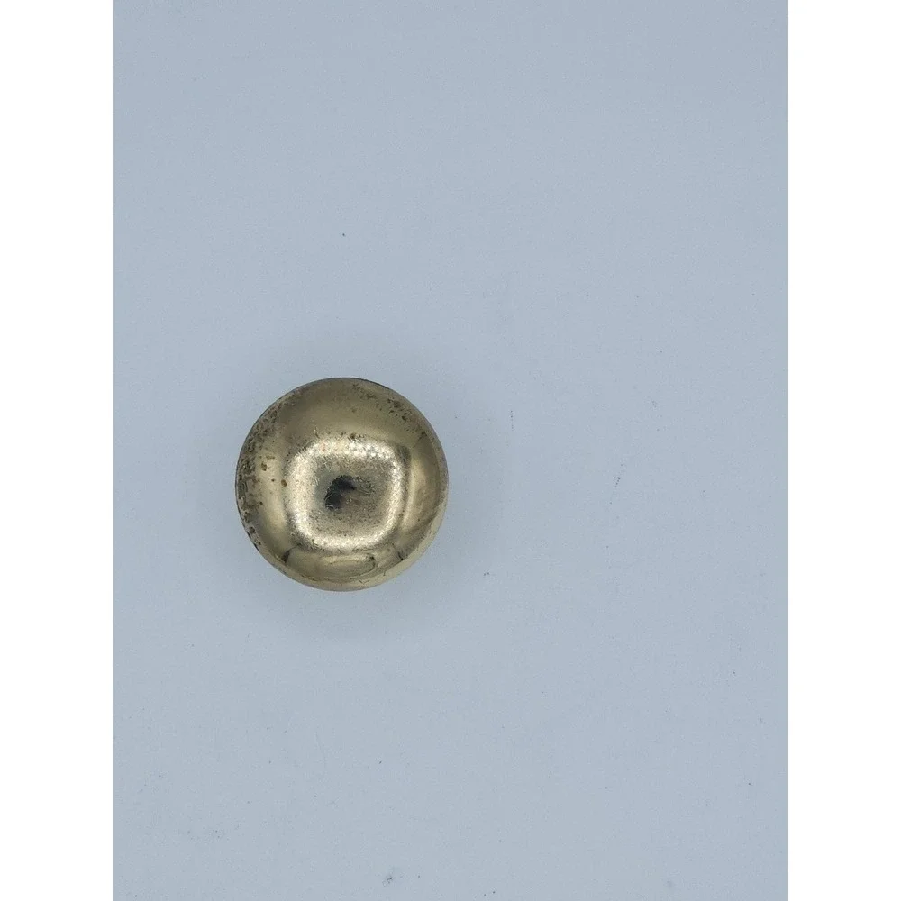 Lot of 5 Solid Brass Knobs with 1 inch‎ Screws
